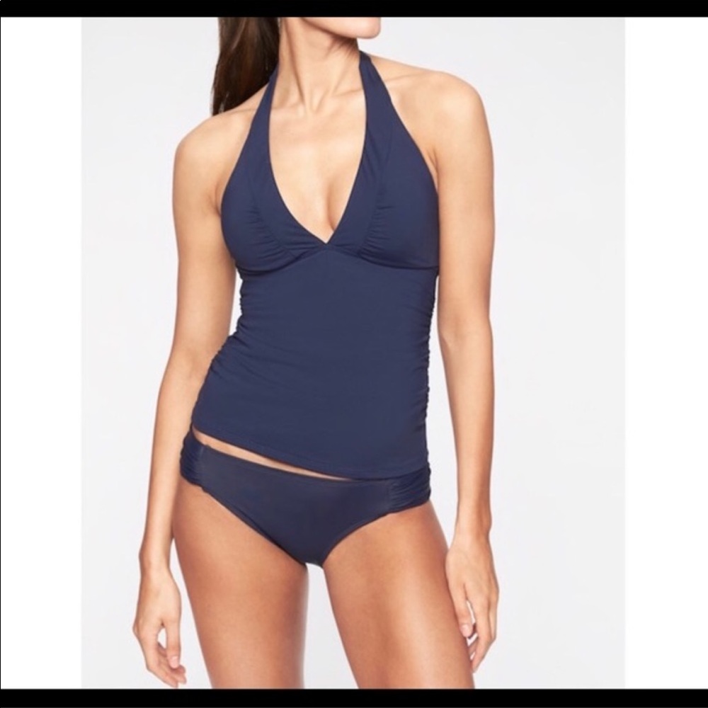 Athleta Shirrendipity Halter Tankini